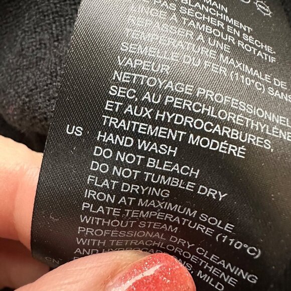 Sandro Paris Tao Ruffled Zip Up Cardigan Womens Size 3 US L Wool Romantic Luxe - Picture 9 of 11